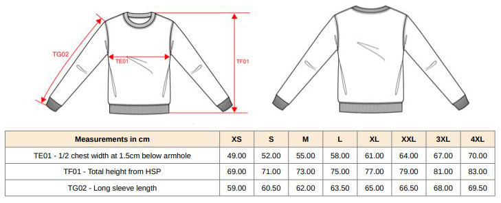 BBC Grembergen - sweater ronde nek ADULT