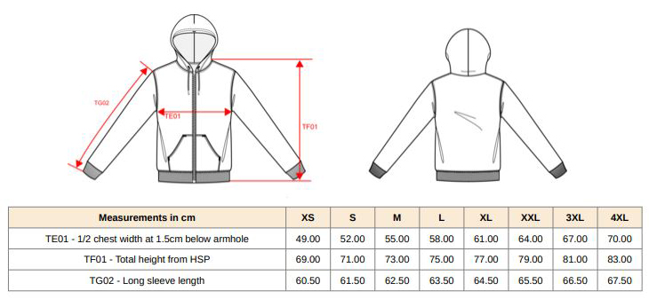 BBC Grembergen - hoodie met rits UNISEX