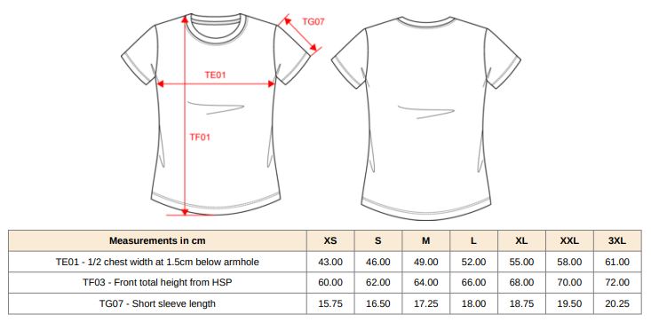 BBC Grembergen - dames T-shirt